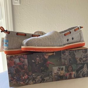 NWT - toms bikinis grey chambray women size 5